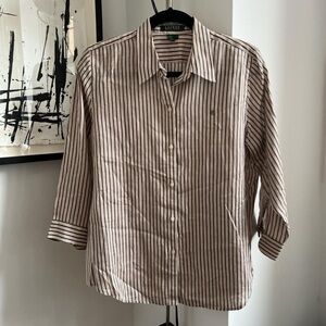 Lauren by Ralph Lauren Women’s Button Down Shirt